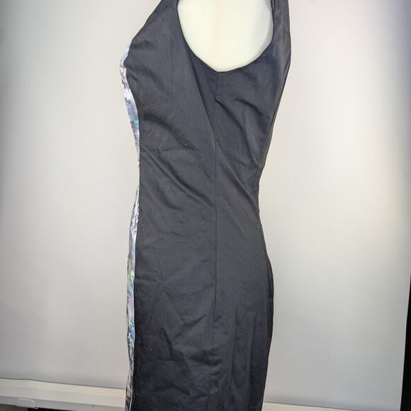 Bebe Black Multicolored Mini Dress Size S - Picture 4 of 9